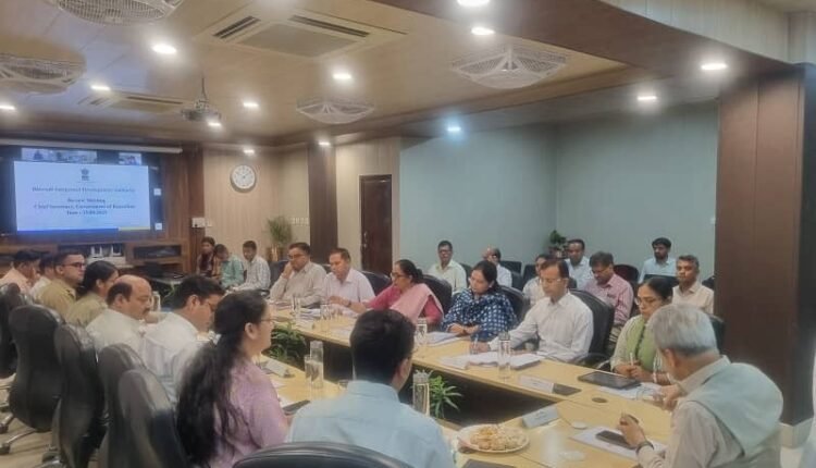 Formation of Bhiwadi Development Authority will speed up development, Chief Secretary reviewed the development works