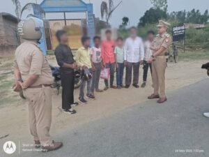 Rampur police takes continuous action towards strengthening law and order