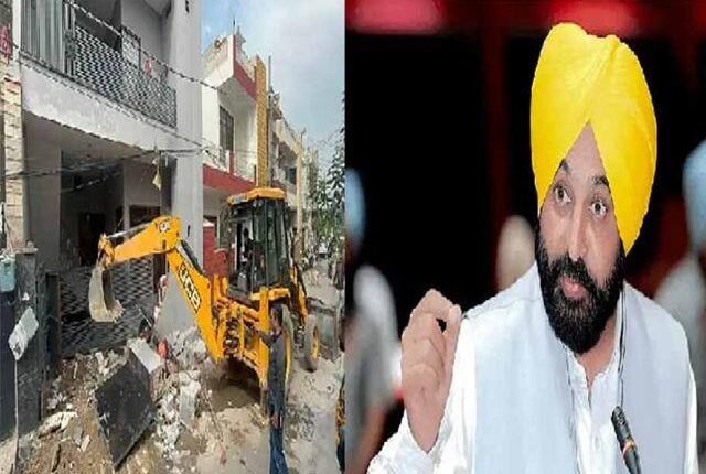 Action against drugs intensifies in Amritsar: Fugitive smuggler Sunny Gulla's house demolished