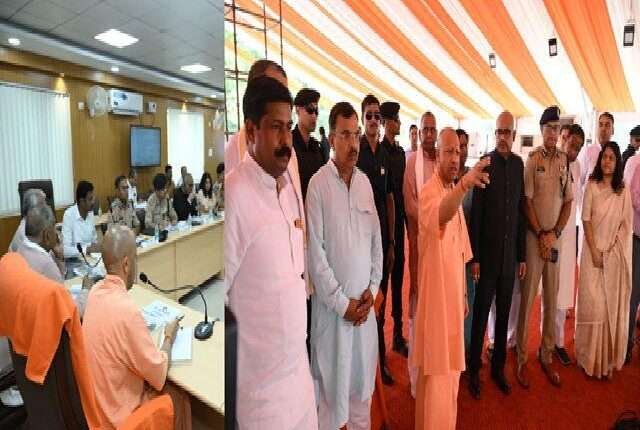Chief Minister Yogi Adityanath inspected Kanpur to prepare for the proposed visit of the Prime Minister
