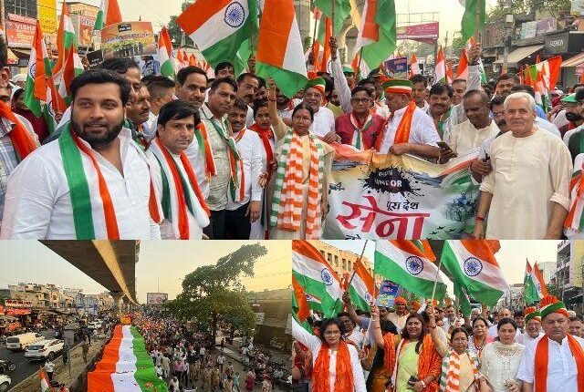Grand Tiranga Yatra in Modinagar, tribute to the heroes of Operation Sindoor