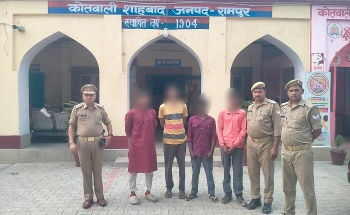 Thana Shahbad: 4 arrested on charges of fighting during a wedding