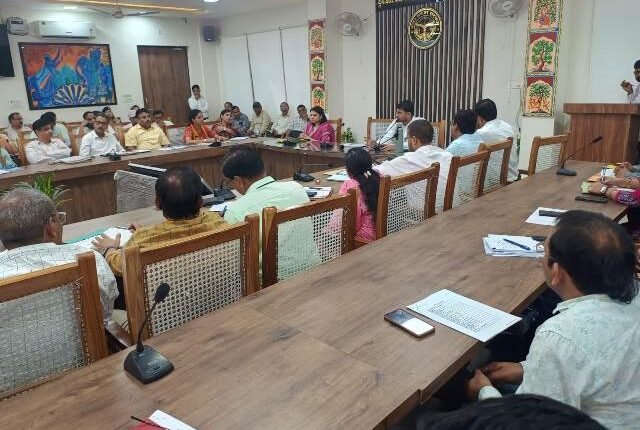 Monthly meeting of District Plantation Committee concluded under the chairmanship of Chief Development Officer