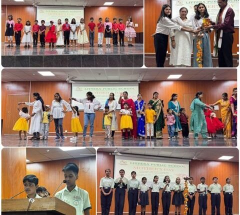 Mother's Day was celebrated with joy and reverence in Litera Public School