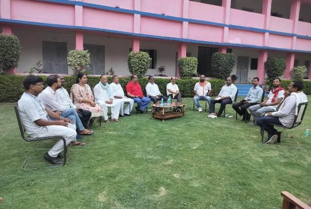 Preparations for the conference of the alumni association of Tilauthu High School begin