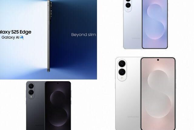 Samsung Galaxy S25 Edge A new engineering revolution and an example of a slim smartphone