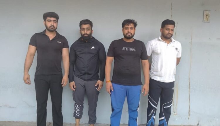 Sahil, Aman, Mohit and Sanjay arrested for stabbing and injuring a person in a fight