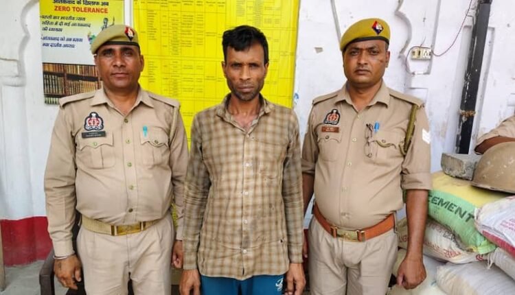 Thana Ganj, District Rampur: Wanted accused Nanha arrested