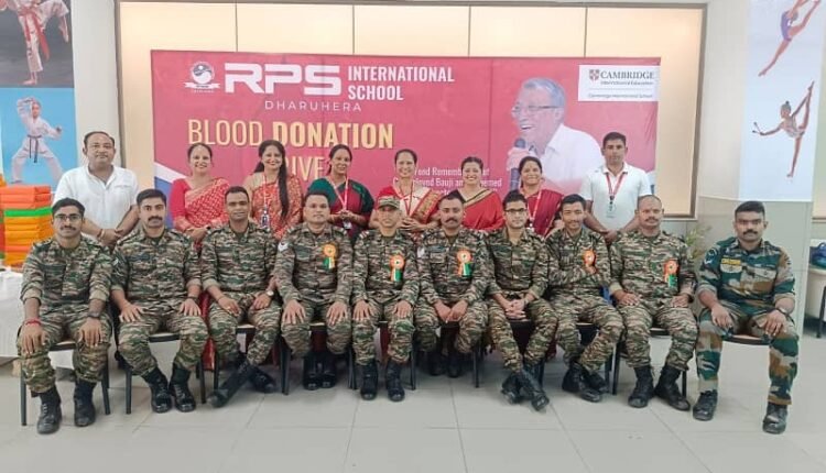 In case of war, Bhiwadi's blood donors will donate blood for the army