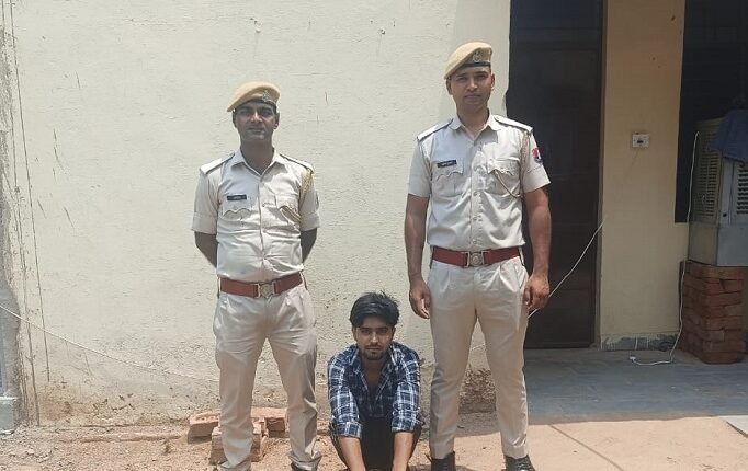 Jairoli police arrested cyber thug