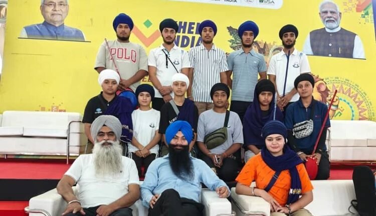 Team of 11 players of Haryana Gatka left for Bihar from Chandigarh, Prime Minister Narendra Modi will inaugurate Khelo India Youth Games