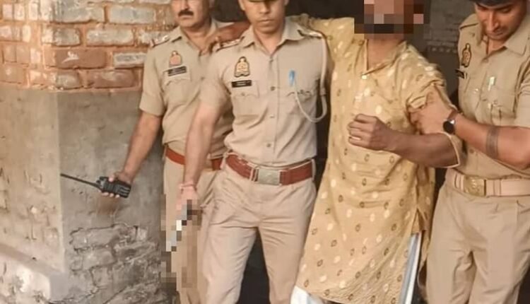 Police Station Civil Line: Accused of cow slaughter act arrested in police encounter