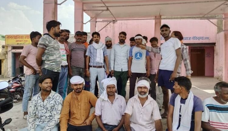 The pain of the sanitation workers of Govindgarh Nagar Palika burst out: Salary has not been received for two months, PF is also stuck