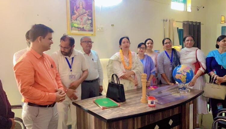 principal-savita-duggal-took-over-as-principal-of-government-senior-secondary-school-nagoki-school