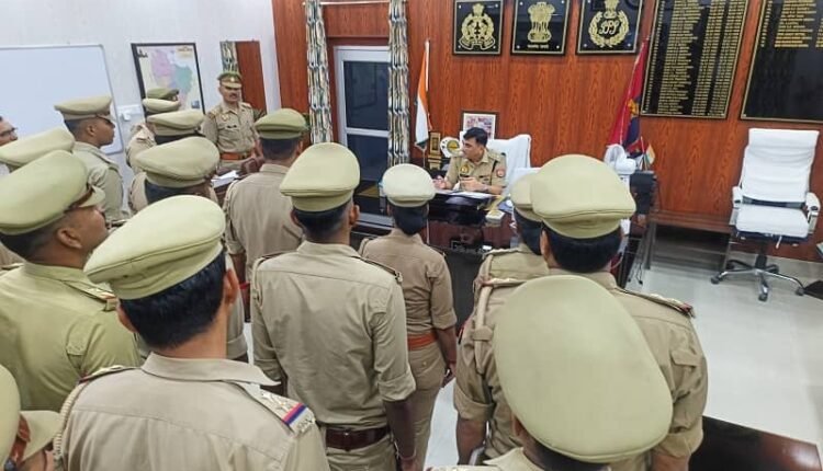 Rampur: Superintendent of Police held a seminar with the under-training sub-inspectors, also inspected the route for Kanwar Yatra