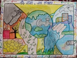 1164 participants took part in the essay and painting competition under Vande Ganga Water Conservation Public Campaign