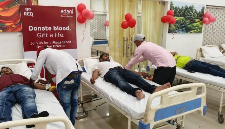 A blood donation camp was organised on the 63rd birthday of Adani Group Chairman Gautam Adani. 27,661 units of blood were collected, more than 83 thousand patients got life saving treatment.