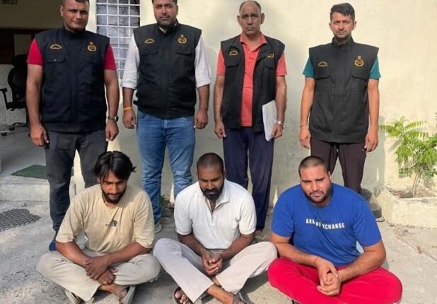 Faridabad 3 accused arrested in case of demanding ransom of Rs 1 lakh from a meat seller