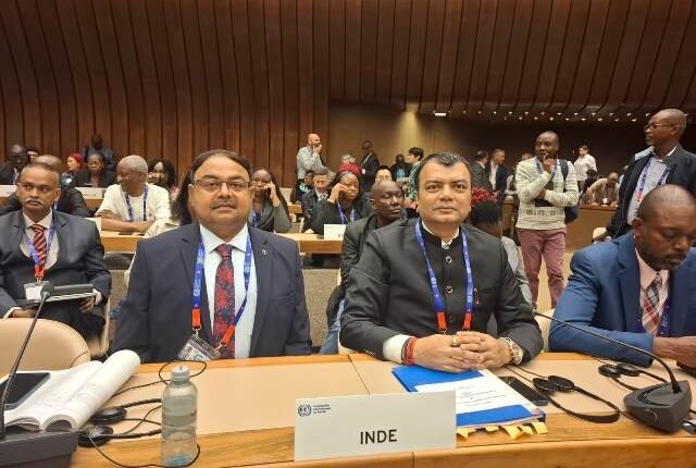 In the International Labor Conference, Minister Santosh Kumar Singh gave information about the schemes for workers' welfare on the global platform