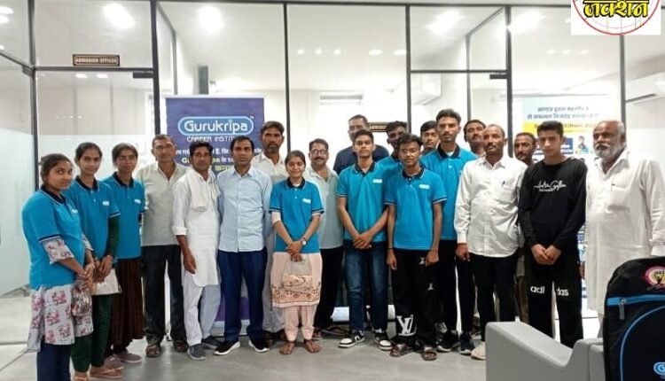 Eight out of nine students of Mithanpura Government School passed the NEET exam together