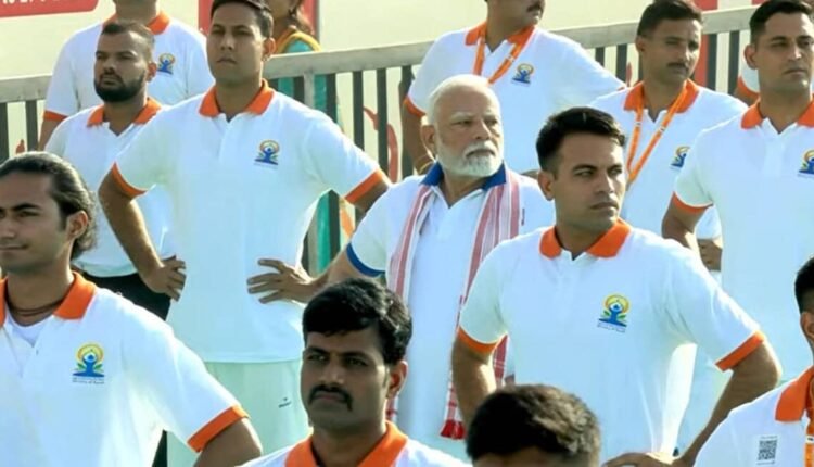 World going through tensions, Yoga gives direction of peace: PM Modi