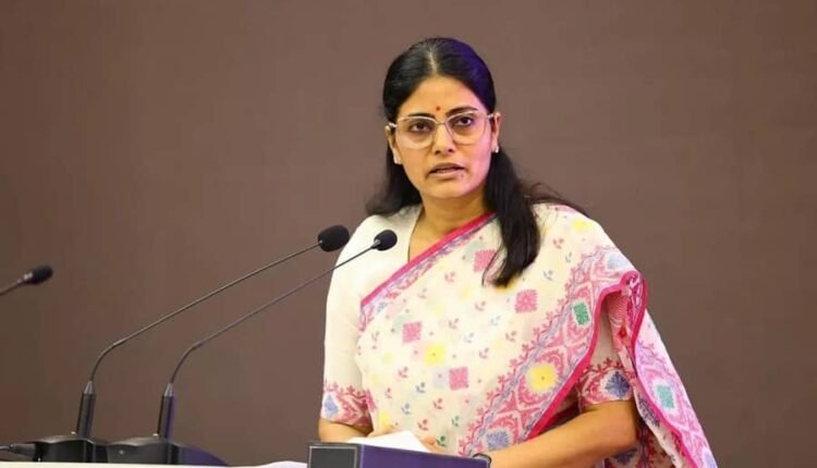 Less, less, less... Union Minister of State for Health Anupriya Patel told the mantra of a healthy lifestyle