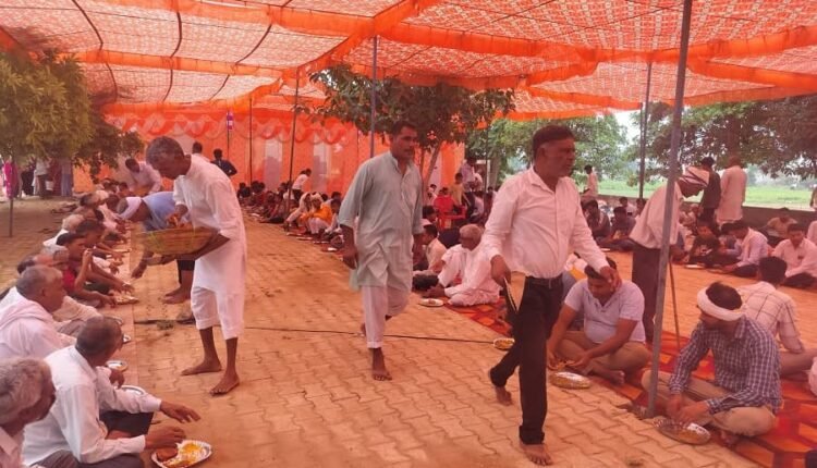 The enthusiasm of Sai Ji Maharaj Bhandara… Crowd of devotees organized a fair of faith