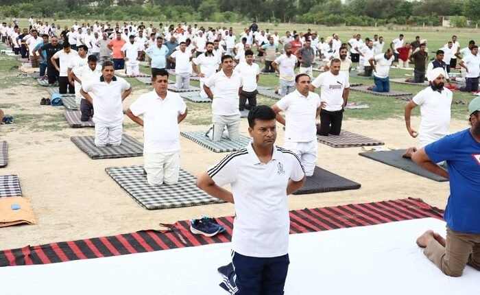 "Yoga is a way of life, which is India's gift to the whole world: Superintendent of Police Dr. Mayank Gupta