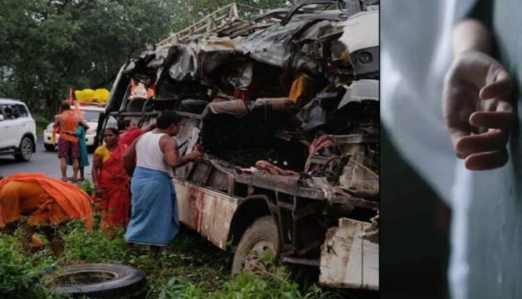 Heartbreaking road accident during Deoghar Kanwar Yatra: 18 Kanwariyas died untimely, wave of mourning across the country