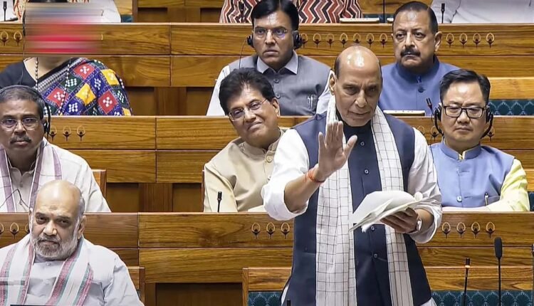 Op Sindoor paused as politico-military objective achieved; no pressure to stop: Rajnath in LS
