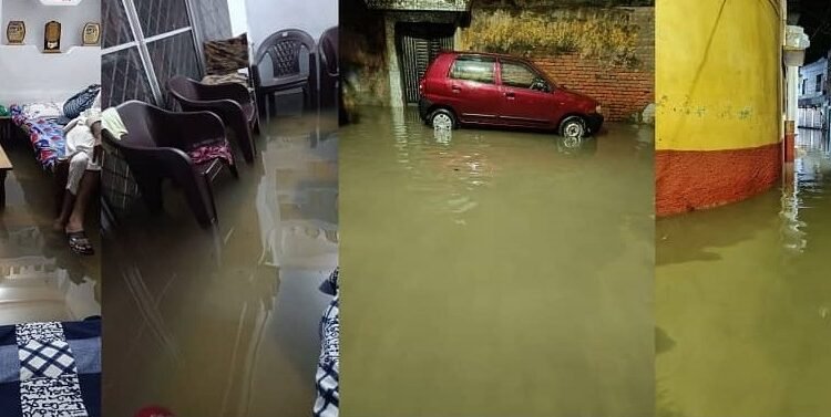 Ward no. 40 is in a state of havoc due to the drains not being cleaned!