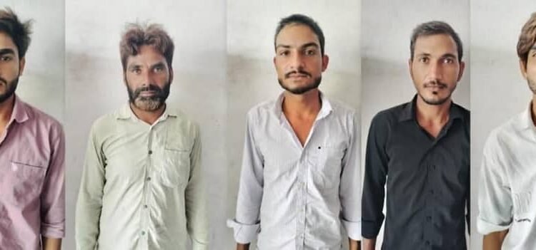 The team of Sector-58 police station arrested 5 accused in a case of assault