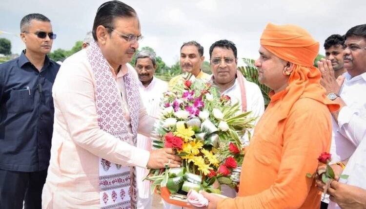 Chief Minister Bhajan Lal Sharma visited Antyodaya Sambal Camp and enumerated the works of the government in the public meeting