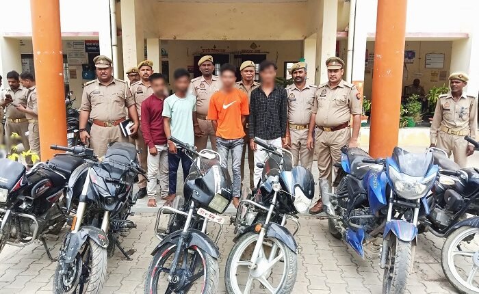 Big action by Mirzapur police! Vicious gang of robbery and theft exposed