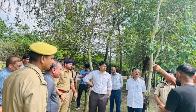 Authority Vice President inspected the City Forest in preparation for Greenathon, also reviewed the marathon route