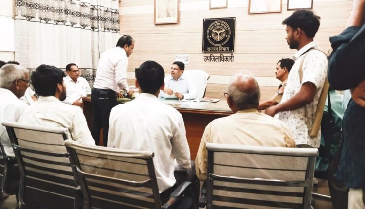 Begumabad Badi Masjid Committee accused of illegal occupation, memorandum submitted to SDM after stopping boundary wall construction