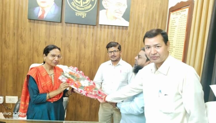 Rampur: Council's delegation met the District School Inspector
