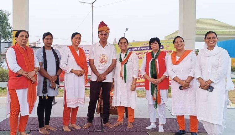 Hemraj Sapra, Chief Yoga Teacher of Patanjali Yoga Parivar Ellenabad, became the co-state in-charge of Patanjali Social Media Haryana