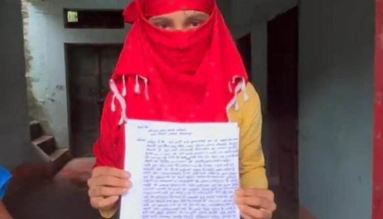 Even after seven days of the rape incident in Jigana police station of Mirzapur district of Uttar Pradesh, the criminal is still absconding