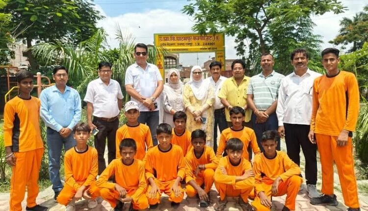 Rampur: Composite School Ghatampur team winner in Subroto Cup Football (Under-15)