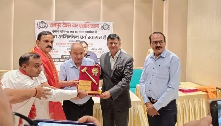 The election result of the new executive elected for the session 2025-26 of Rampur Tax Bar Association Registered has been declared