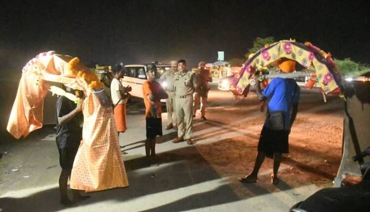 Rampur SP is active regarding Shravan month Kanwar Yatra