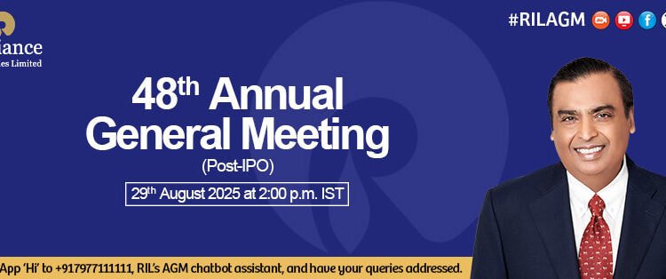 Reliance Industries Limited's 48th Annual General Meeting on 29 August