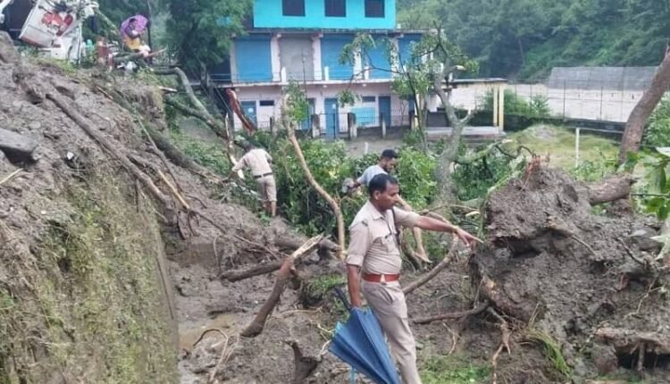 Uttarakhand: Heavy rain cripples key roads in Chamoli, deposits debris at houses; 2 missing