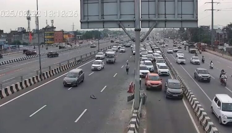 Breaking News: High speed car hits traffic policeman, condition critical