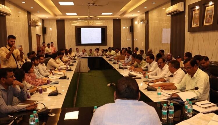 National Human Rights Commission member Priyank Kanungo held a meeting with officials