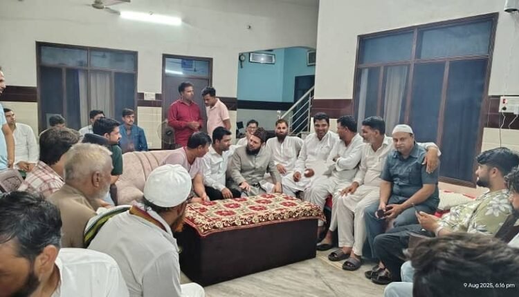 MP Maulana Mohibullah Nadvi expressed condolences in Swar, visited rural areas