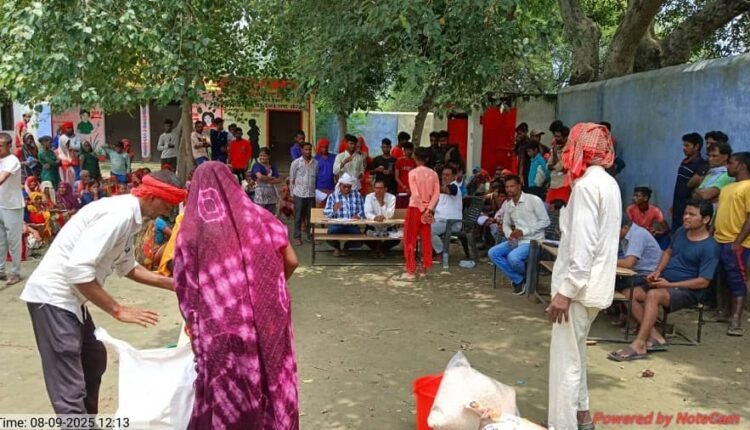 Survey and relief work of flood affected areas in Mirzapur is in full swing, farmers will get compensation