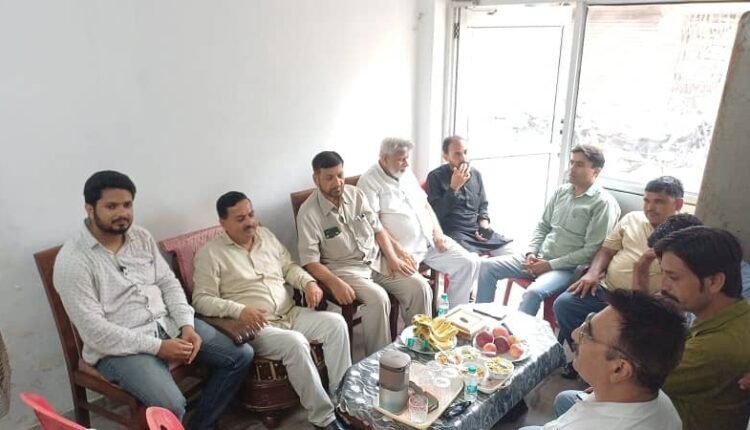 The swearing-in ceremony will be held soon in the presence of the national and state presidents: District President Shahbaz Khan