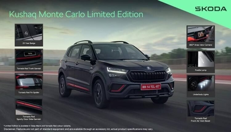 Skoda Auto celebrates its 25th anniversary with limited editions of the Kyleac, Kushaq and Slavia